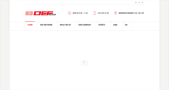 Desktop Screenshot of def-online.be