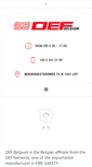 Mobile Screenshot of def-online.be